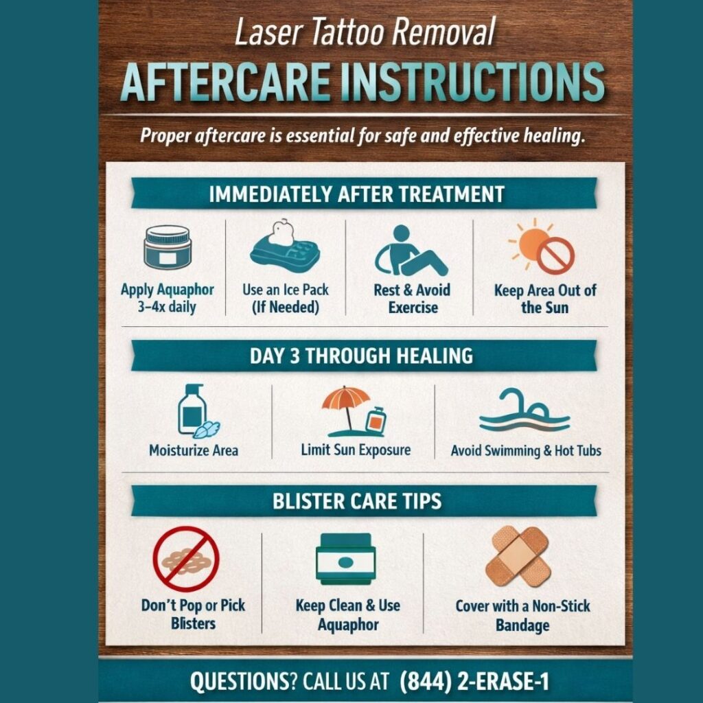 Why Aftercare Matters After Laser Tattoo Removal