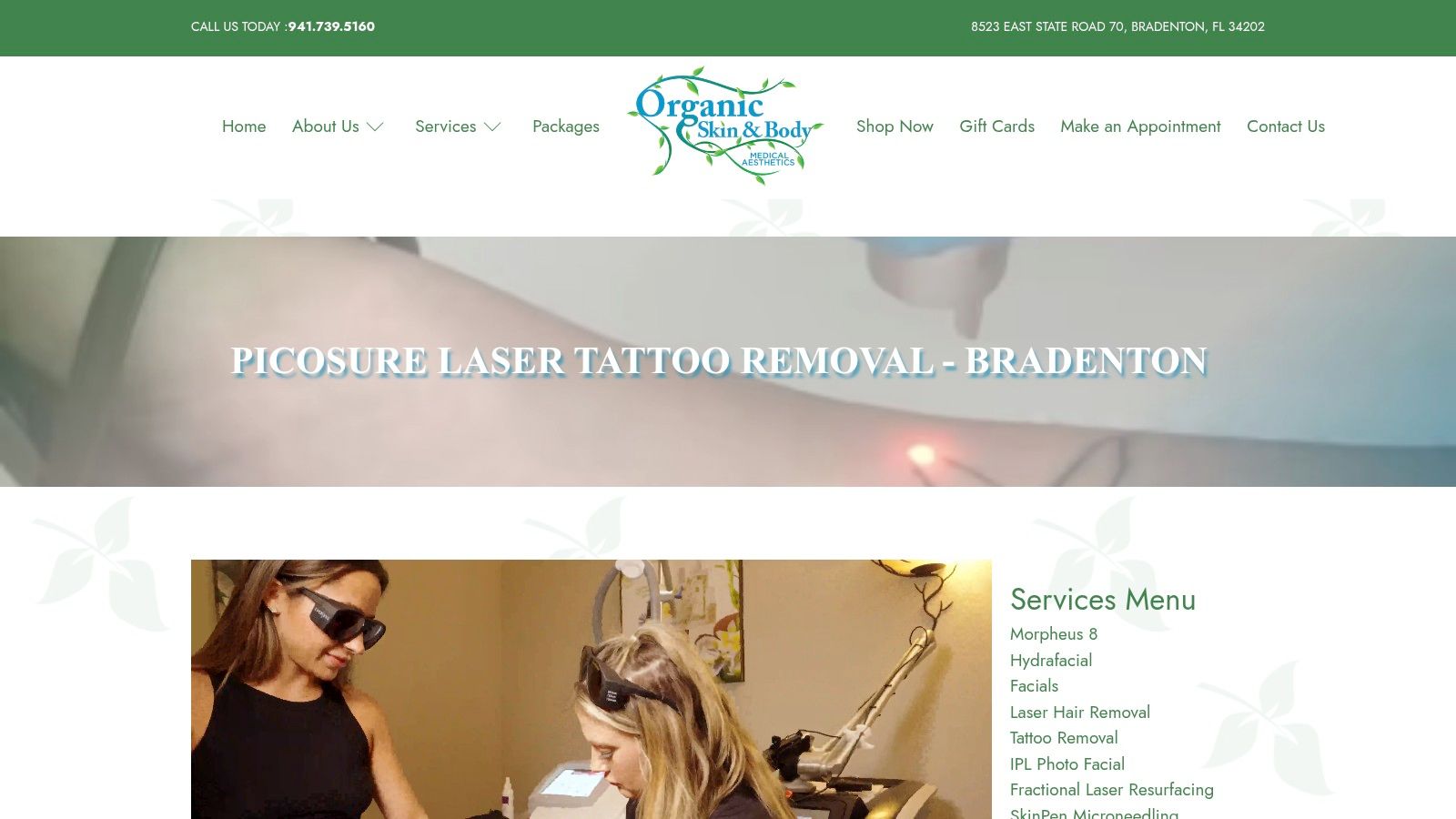 Organic Skin & Body Medical Aesthetics